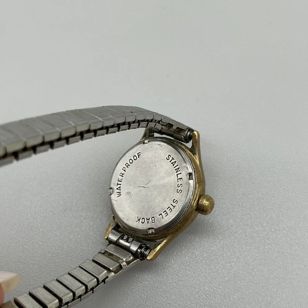 Vintage Tradition Womens Watch 23mm 17 Jewels Two Tone Expansion Bracelet Manual